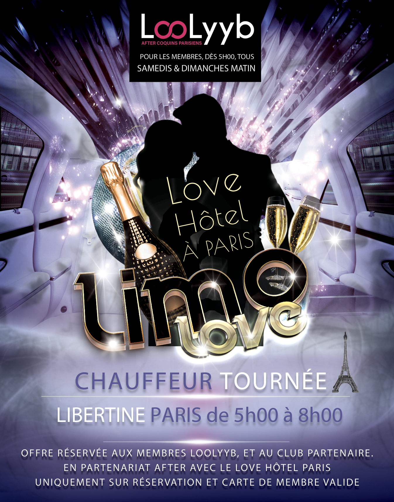 limousine love libertins paris